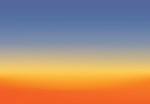 Sunset Sky Background - Gradient Color Background