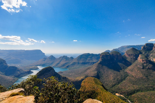 Blyde River Canyon und „Three Rondavels“; Südafrika