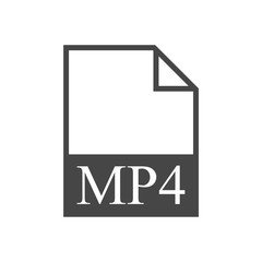 MP4 file icon