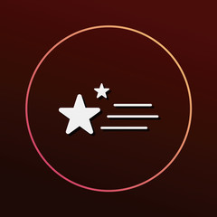 Space star icon