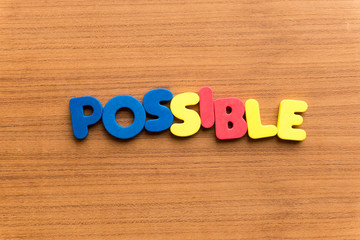 possible colorful word