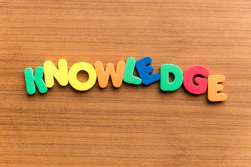 knowledge  colorful word