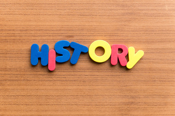 history colorful word