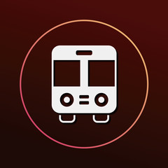 Fototapeta premium bus icon