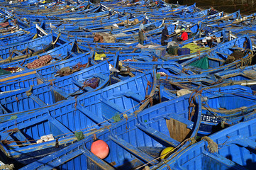 nice blue boat