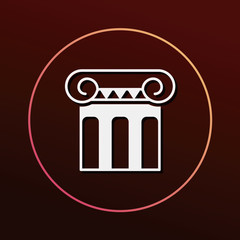 Architectural sculpture icon