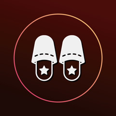 Slippers icon