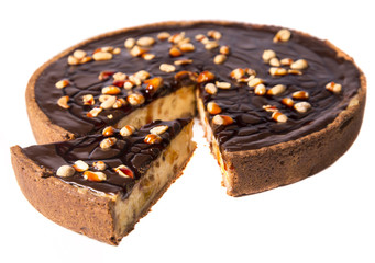 Peanuts tart cake