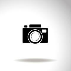 Camera, vector icon.
