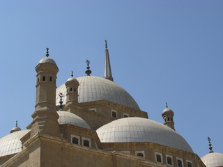 Fototapeta na wymiar The Saladin Citadel of Cairo. The Mosque of Muhammad Ali (Alabaster Mosque)