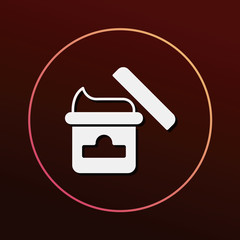 cosmetic bottles icon