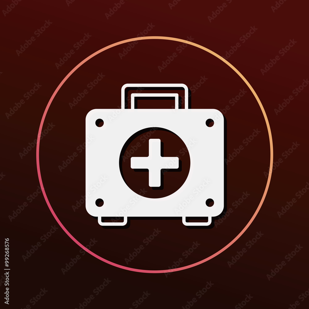 Canvas Prints First aid kit icon