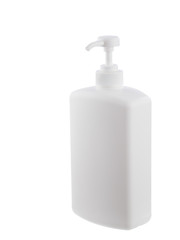 Soap dispenser isolated on white