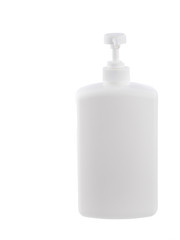 Soap dispenser isolated on white