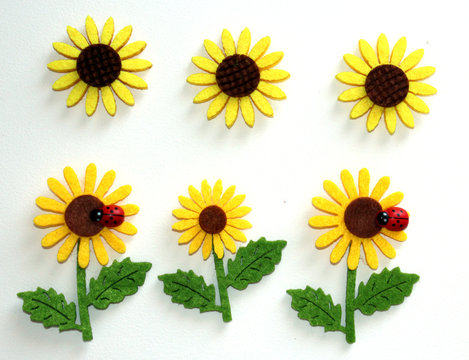 Handmade Sunflowers 