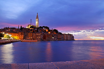 Fototapeta premium Rovinj at sunset