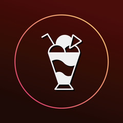 dessert ice cream icon