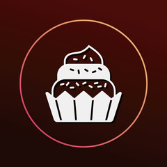 dessert cake icon