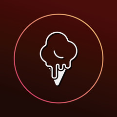 dessert ice cream icon