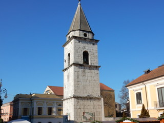 Obraz premium Benevento - Campanile della Chiesa di Santa Sofia
