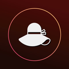 Sun hat icon