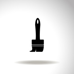 Brush vector icon.