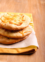 Flat bread with chicken breast