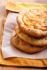 Flat bread with chicken breast