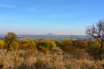 Obraz premium Rip Hill, Central Bohemian Mountain