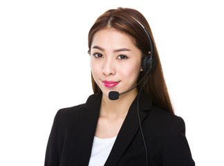 Customer services operator