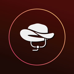 fisherman hat icon
