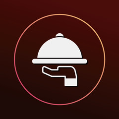 Fototapeta premium Tray icon