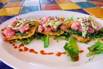 Tuna appetizer