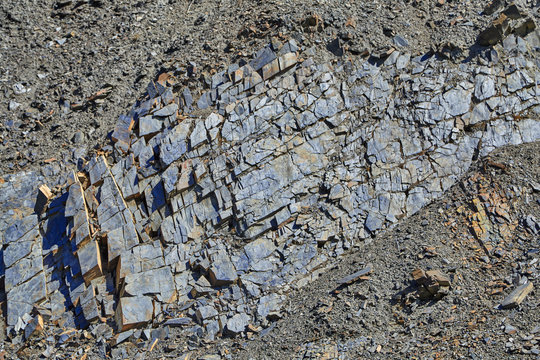 Rocks with stones. Structures. A background. Susuman. The Magadan area. Kolyma IMG_9361