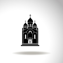 Church vector icon design