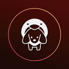 pet dog icon