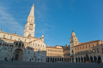 The cathedral of Modena