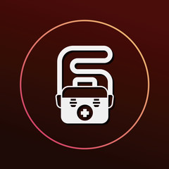 First aid kit icon