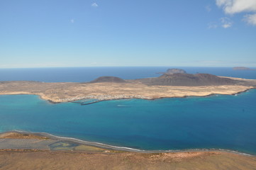 Blick nach La Graciosa