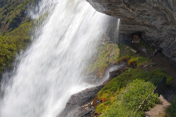 Wasserfall mit dem Marterl