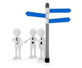 3D M&auml;nnchen Richtung