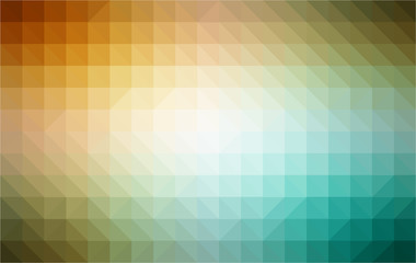 Obraz premium Retro pattern of geometric shapes. Colorful mosaic banner.