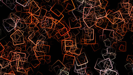 fantastic abstract square background design illustration