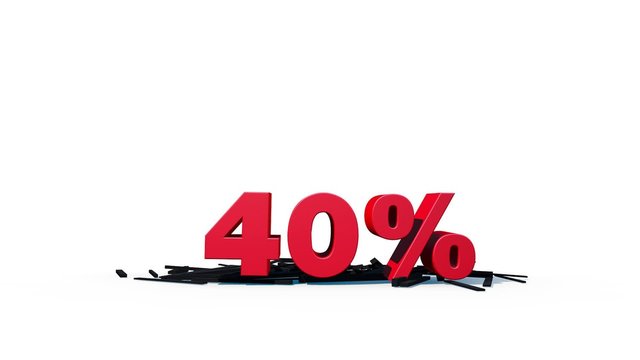 soldes 40% code barres V01