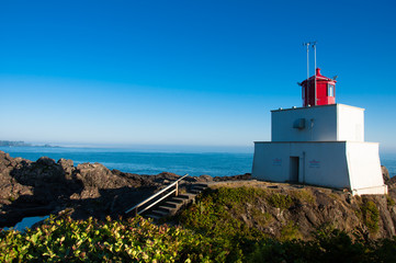 lighthouse in Ucluelet BC