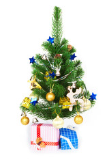 Decorated Christmas tree