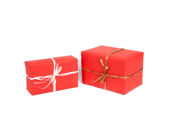 Gift boxes isolated