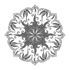 round decorative ornament element