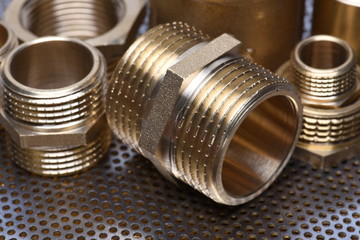 Brass Fittings for Water and Gas