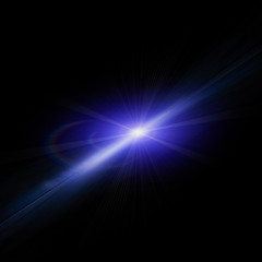 Abstract image of lighting flare.